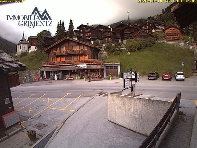 Grimentz › Südwesten: Boulangerie Pâtisserie Salamin, le Tea Room - EGLISE PAROISSIALE SAINT-THÉODULE