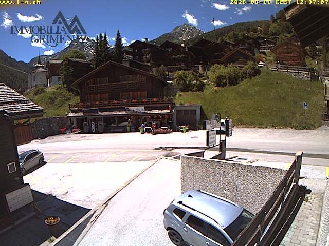 Grimentz › Südwesten: Boulangerie Pâtisserie Salamin, le Tea Room - EGLISE PAROISSIALE SAINT-THÉODULE