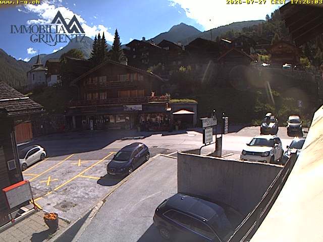 Grimentz › Südwesten: Boulangerie Pâtisserie Salamin, le Tea Room - EGLISE PAROISSIALE SAINT-THÉODULE