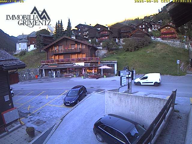 Grimentz › Südwesten: Boulangerie Pâtisserie Salamin, le Tea Room - EGLISE PAROISSIALE SAINT-THÉODULE