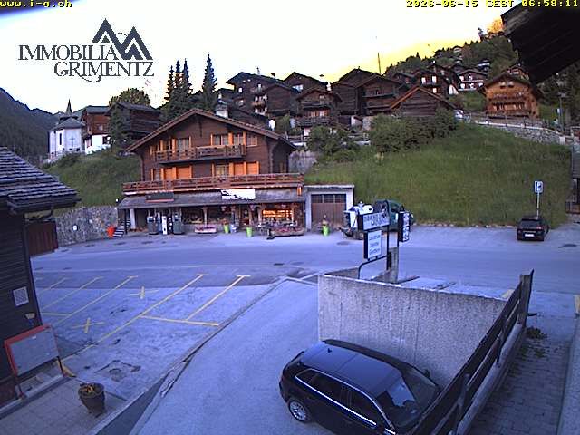 Grimentz › Südwesten: Boulangerie Pâtisserie Salamin, le Tea Room - EGLISE PAROISSIALE SAINT-THÉODULE