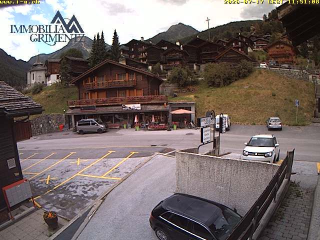 Grimentz › Südwesten: Boulangerie Pâtisserie Salamin, le Tea Room - EGLISE PAROISSIALE SAINT-THÉODULE