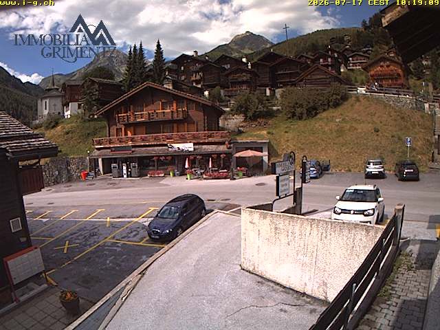 Grimentz › Südwesten: Boulangerie Pâtisserie Salamin, le Tea Room - EGLISE PAROISSIALE SAINT-THÉODULE