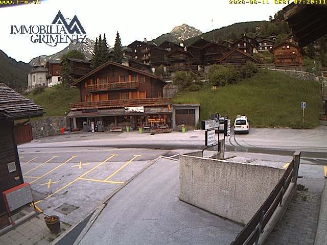 Grimentz › Südwesten: Boulangerie Pâtisserie Salamin, le Tea Room - EGLISE PAROISSIALE SAINT-THÉODULE
