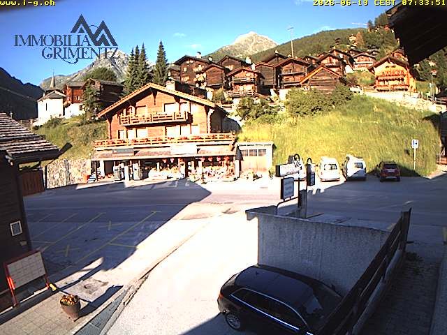 Grimentz › Südwesten: Boulangerie Pâtisserie Salamin, le Tea Room - EGLISE PAROISSIALE SAINT-THÉODULE