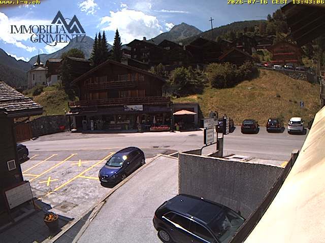 Grimentz › Südwesten: Boulangerie Pâtisserie Salamin, le Tea Room - EGLISE PAROISSIALE SAINT-THÉODULE