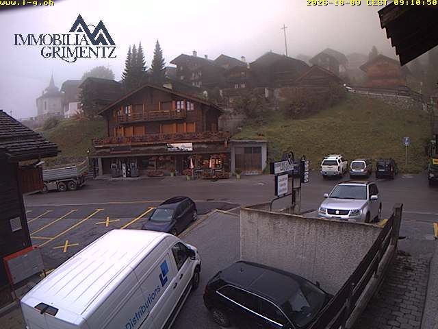 Grimentz › Südwesten: Boulangerie Pâtisserie Salamin, le Tea Room - EGLISE PAROISSIALE SAINT-THÉODULE