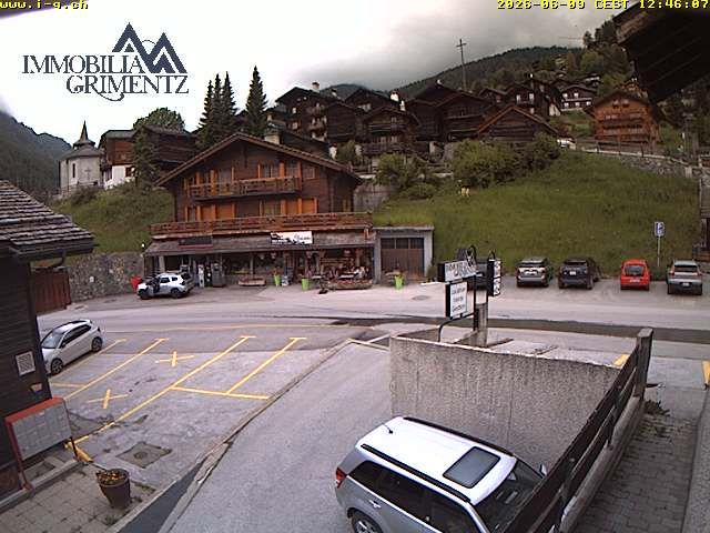Grimentz › Südwesten: Boulangerie Pâtisserie Salamin, le Tea Room - EGLISE PAROISSIALE SAINT-THÉODULE