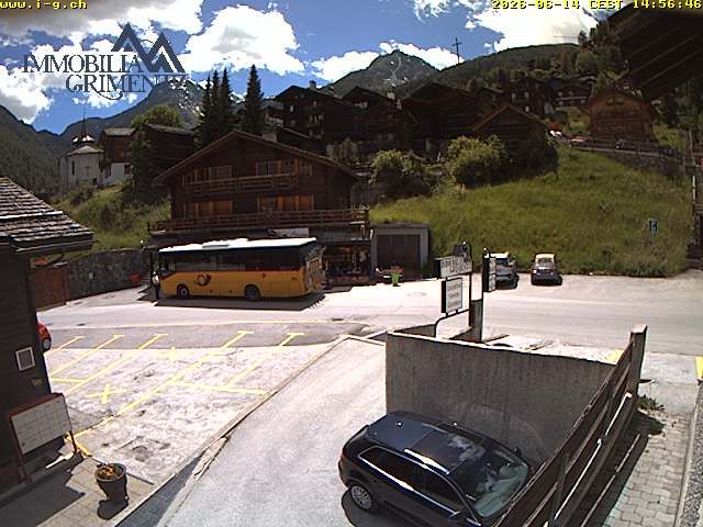 Grimentz › Südwesten: Boulangerie Pâtisserie Salamin, le Tea Room - EGLISE PAROISSIALE SAINT-THÉODULE