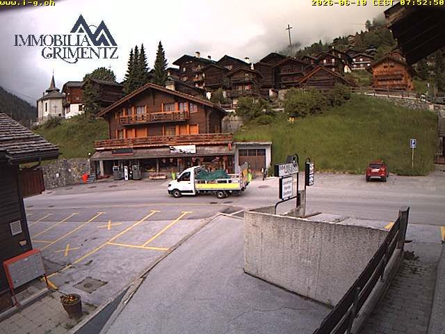 Grimentz › Südwesten: Boulangerie Pâtisserie Salamin, le Tea Room - EGLISE PAROISSIALE SAINT-THÉODULE
