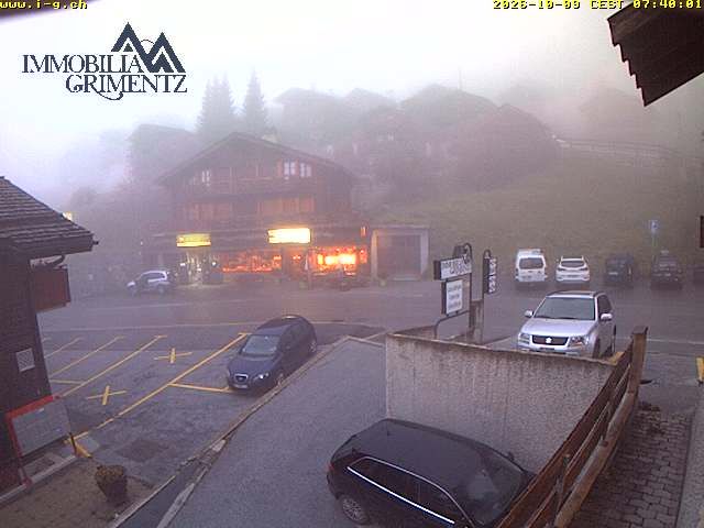 Grimentz › Südwesten: Boulangerie Pâtisserie Salamin, le Tea Room - EGLISE PAROISSIALE SAINT-THÉODULE