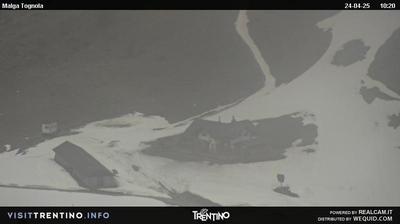 Preview delle webcam di San Martino di Castrozza: Punta Ces