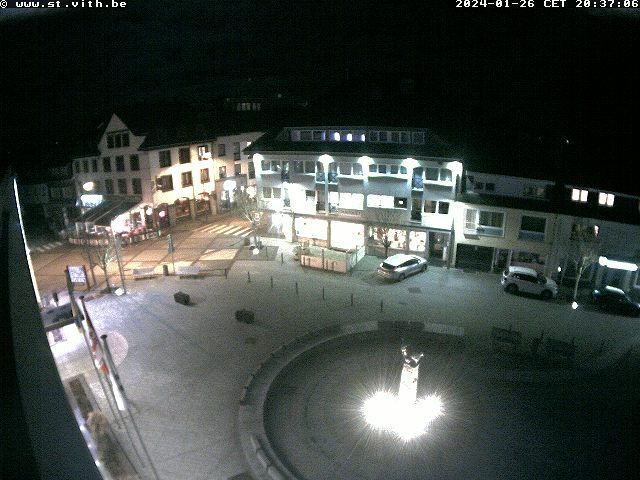 Traffic Cam Saint Vith: Rathaus Sankt Vith
