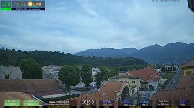 immagine della webcam nei dintorni di Pontecorvo: webcam Isola del Liri