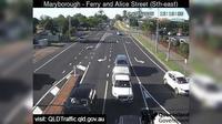 Maryborough: Ferry Street and Alice Street - looking South West