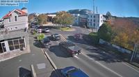 Letzte Tageslichtansicht von Dunedin: Highgate bridge cam