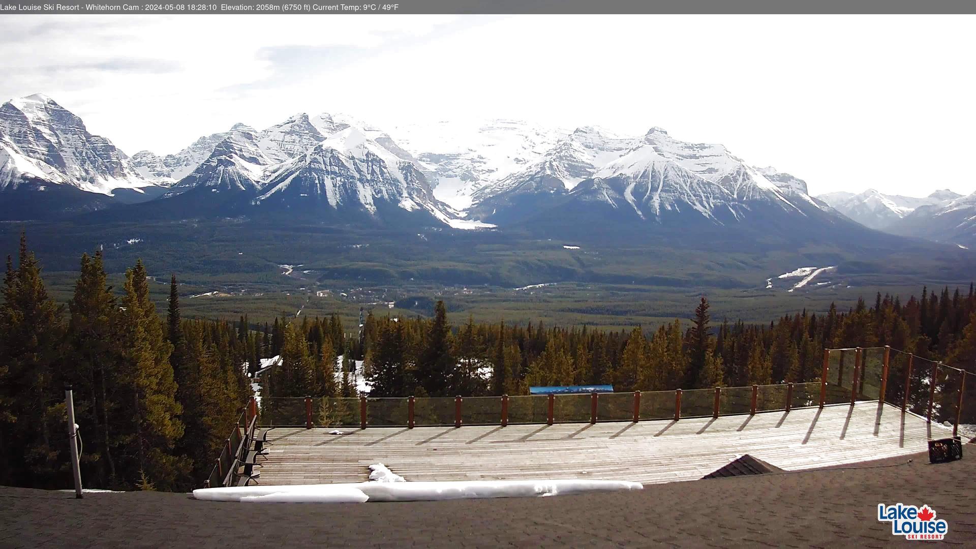 Succesvol privaat maaien Webcams around Lake Louise - meteoblue