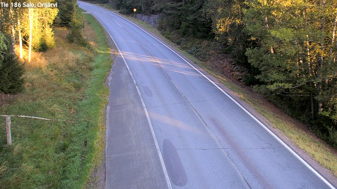 Traffic Cam Salo: Tie 186 - Orijärvi - Saloon