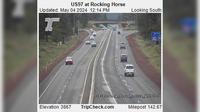 Bend: US97 at Rocking Horse SB - Day time