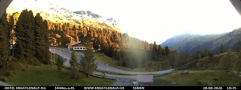 Traffic Cam Innertkirchen: Engstlenalp - Meiringen-Hasliberg