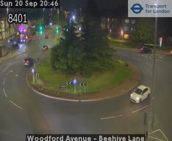 Traffic Cam Heathfield and Waldron: Woodford Avenue - Beehive Lane
