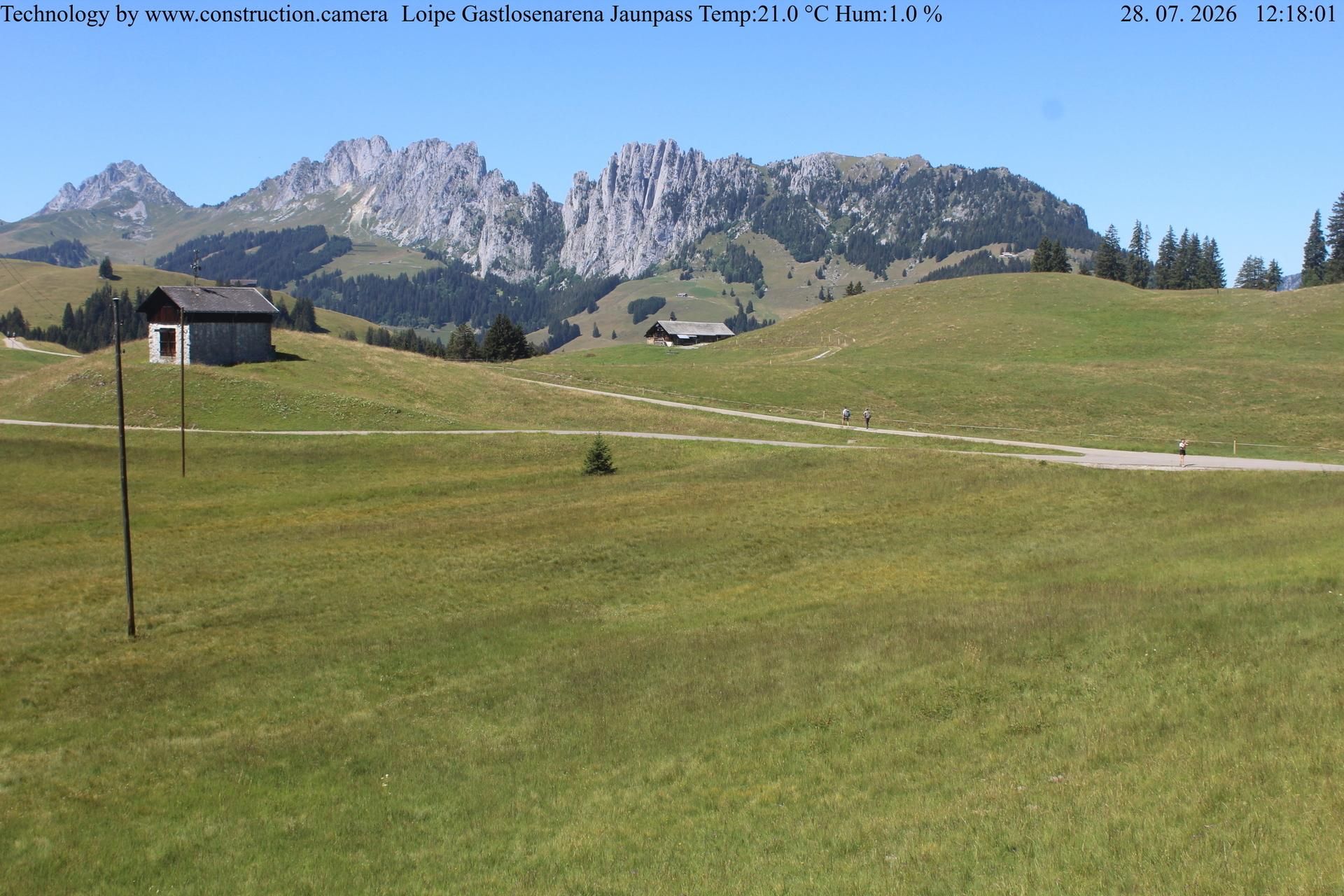 Boltigen: Gastlosenarena: Langlaufen Jaunpass