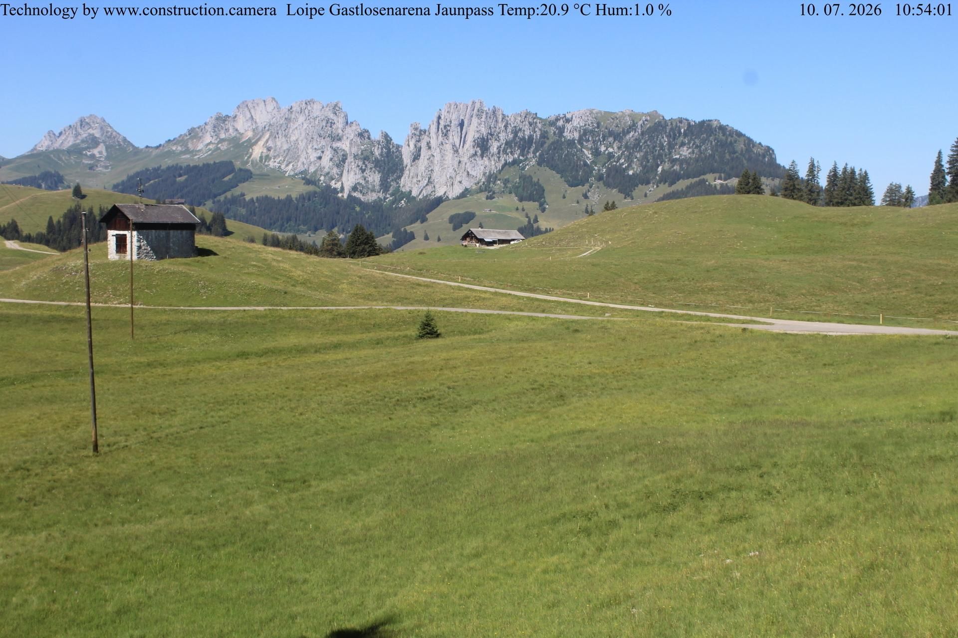 Boltigen: Gastlosenarena: Langlaufen Jaunpass