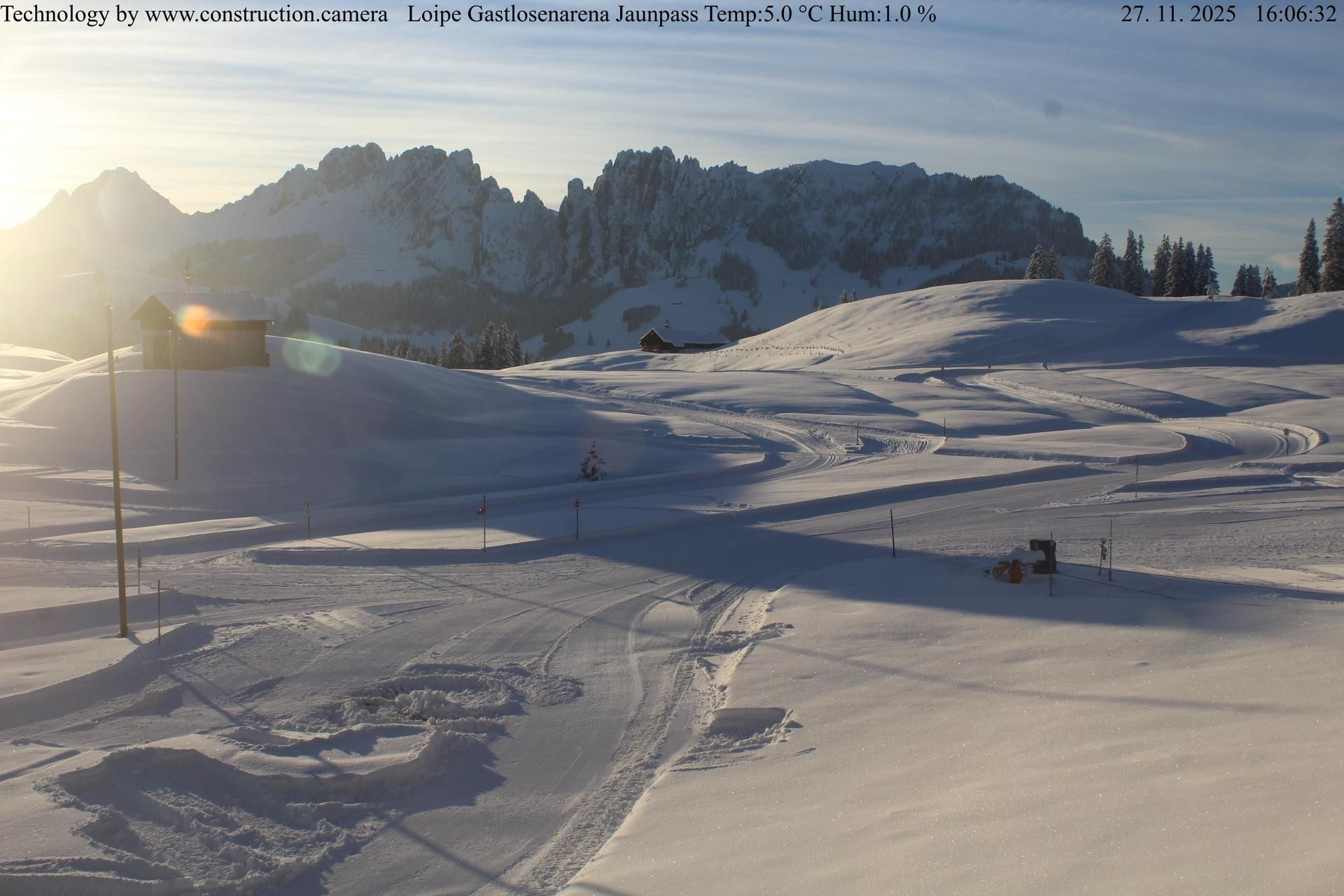 Boltigen: Gastlosenarena: Langlaufen Jaunpass