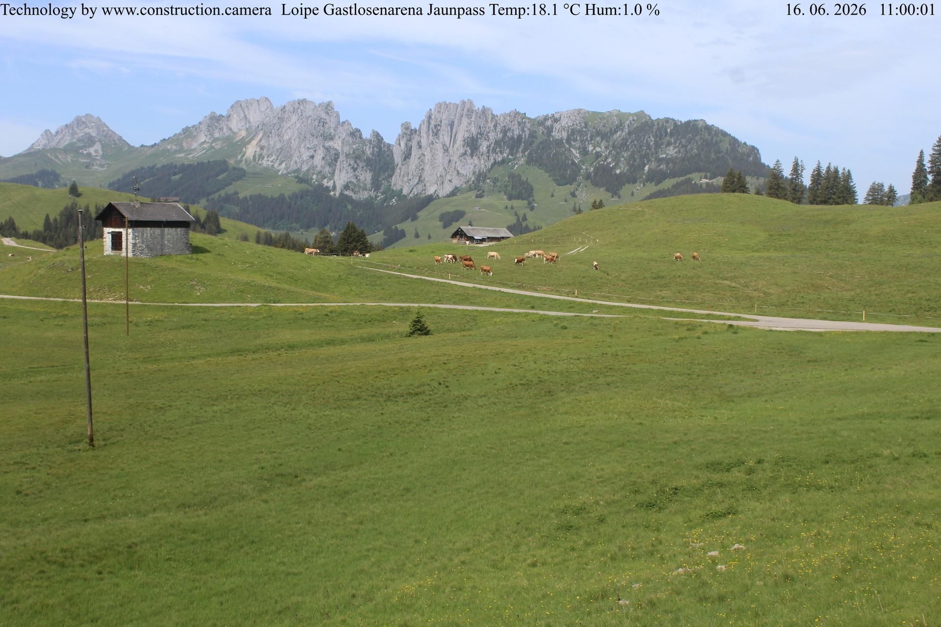Boltigen: Gastlosenarena: Langlaufen Jaunpass