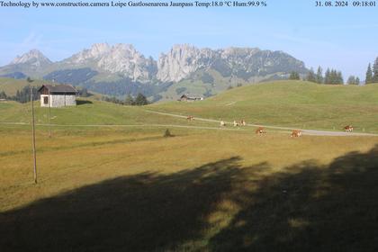 Boltigen: Gastlosenarena: Langlaufen Jaunpass