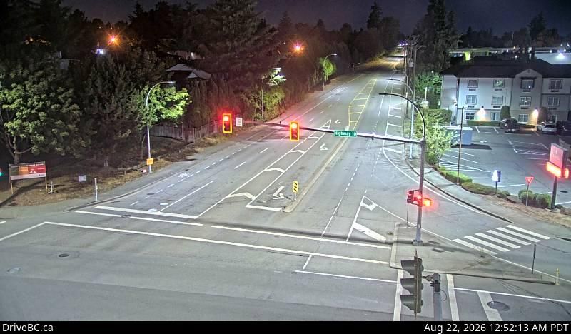 Traffic Cam City of Langley › North: Hwy 10 at 192 Street, looking north