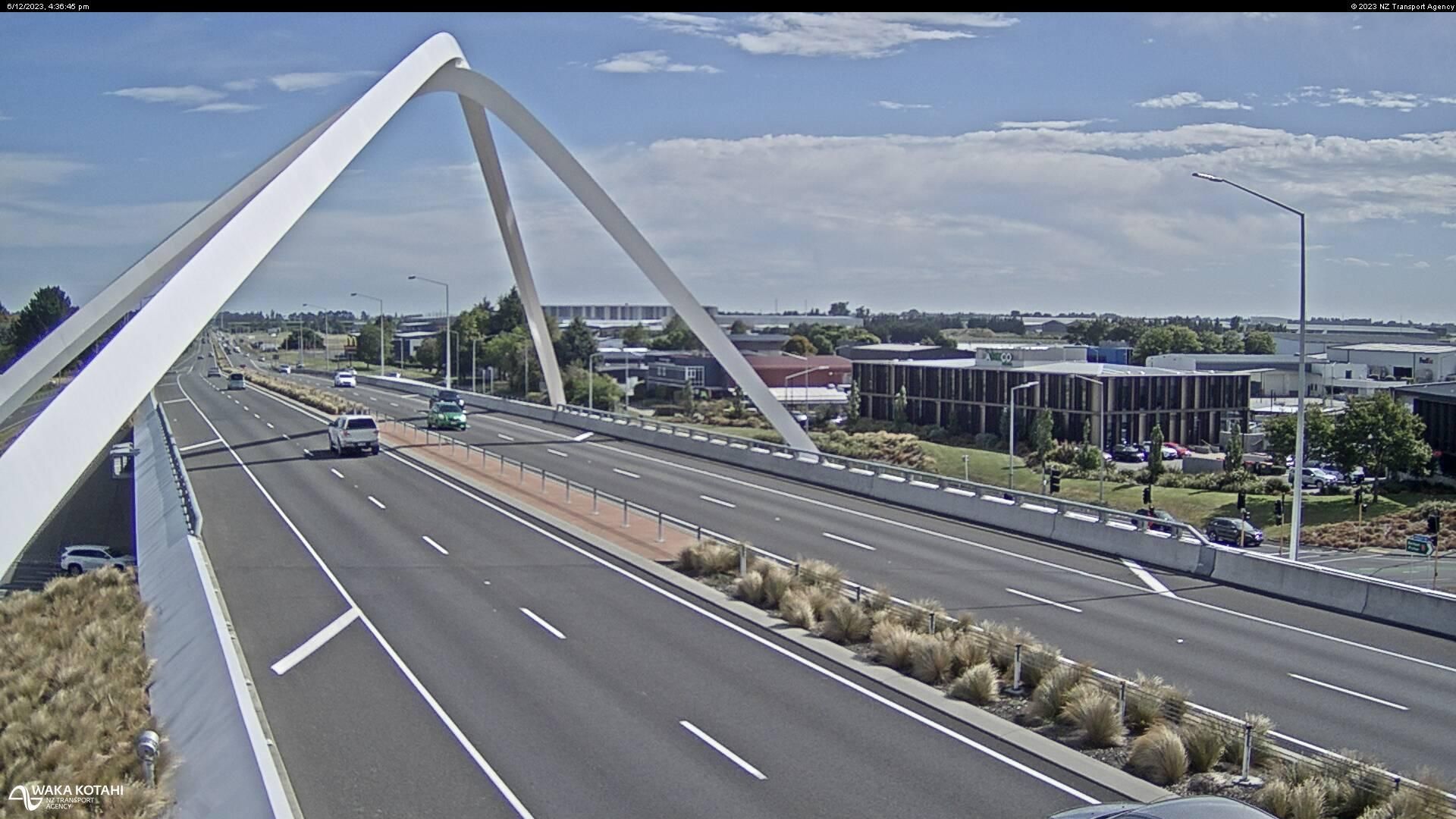 cams around Christchurch International Airport meteoblue
