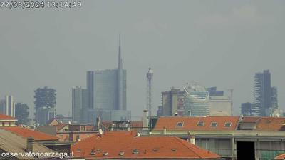 immagine della webcam nei dintorni di Cerro al Lambro: webcam Milano Grigioni