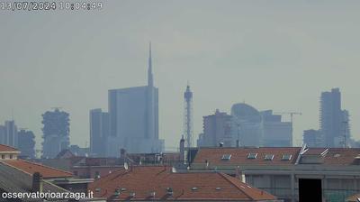 immagine della webcam nei dintorni di San Giuliano Milanese: webcam Milano Grigioni