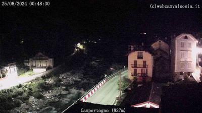 immagine della webcam nei dintorni di Scopello: webcam Campertogno