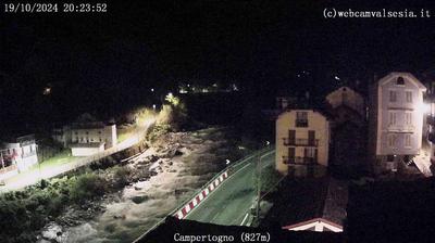 immagine della webcam nei dintorni di Piode: webcam Campertogno