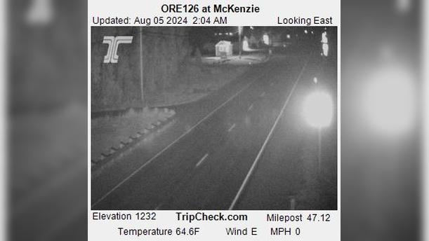 Traffic Cam Rainbow: ORE126 at McKenzie