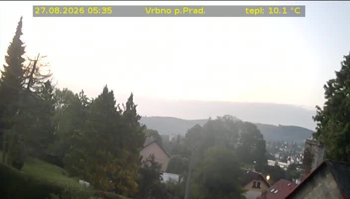 Traffic Cam Zelezna › South-East: Vrbno pod Pradědem