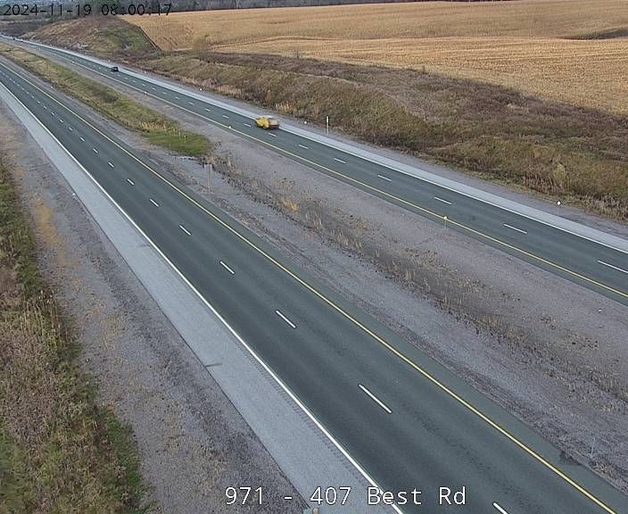 Traffic Cam Clarington: Highway 407 near Best Rd