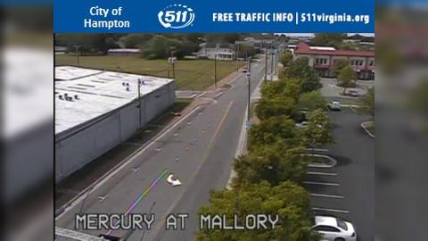 Traffic Cam Hampton City: Mercury Blvd. & Mallory St