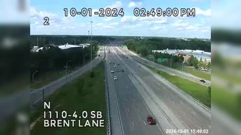 Traffic Cam Brent: I110-MM 4.0SB - Lane