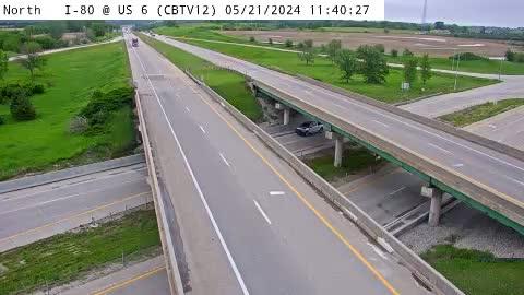 Traffic Cam Council Bluffs: CB - I-80 @ US 6 (12)