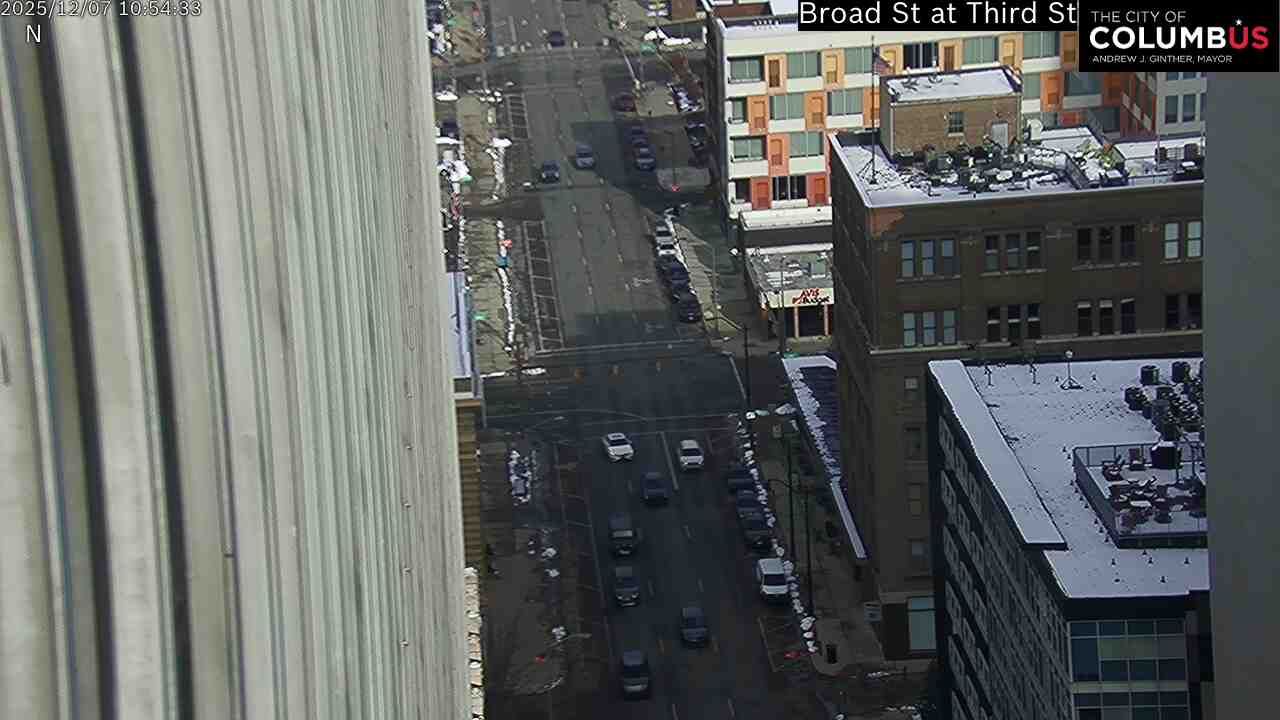 Traffic Cam Downtown: Broad St at 3rd St