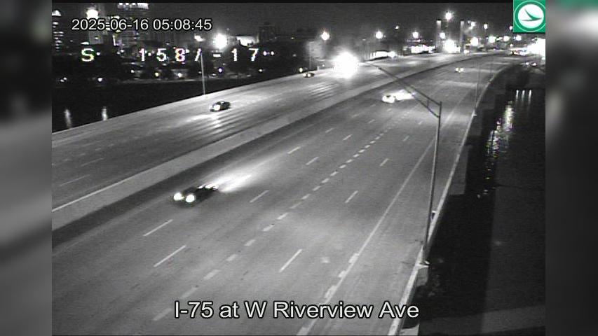 Traffic Cam McPherson Town Historic District: I-75 at W Riverview Ave