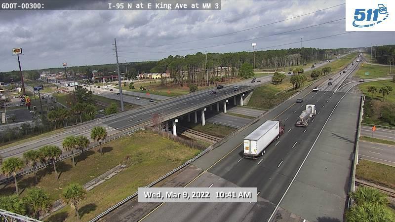 Traffic Cam Kingsland: GDOT-CAM-I--