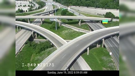 Traffic Cam Story Hill: I-94 @ WI 175