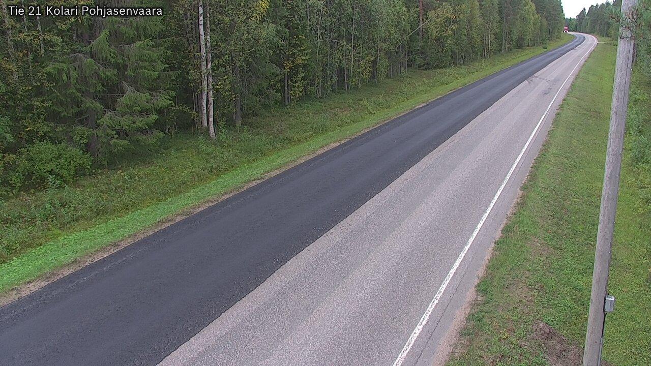 Traffic Cam Kolari: Tie - Pohjasenvaara - Tornioon