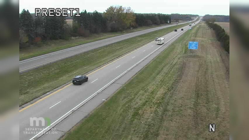 Traffic Cam Hope: I-35: I-35 NB @ 81st St SW (MP 33.9)