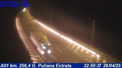 Preview delle webcam di Il Rombo: A01 km. 256,4 G. Puliana Entrata