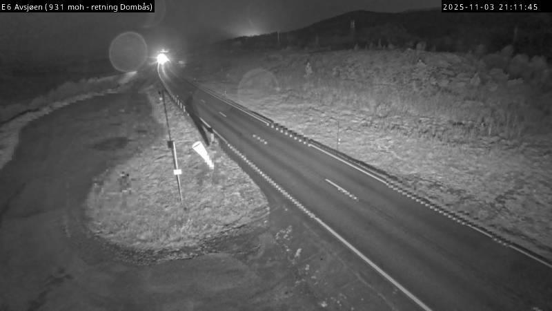 Dovre E6 Avsjøen (Dombås) Traffic Cam Norway
